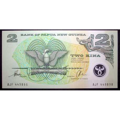 Papua New Guinea - 2 Kina 1996 Polymer 