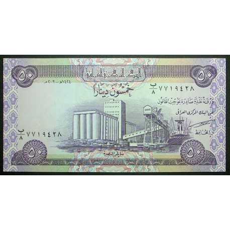 Iraq - 50 Dinar 2003