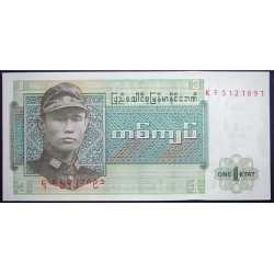 Myanmar - 1 Kyat 1972