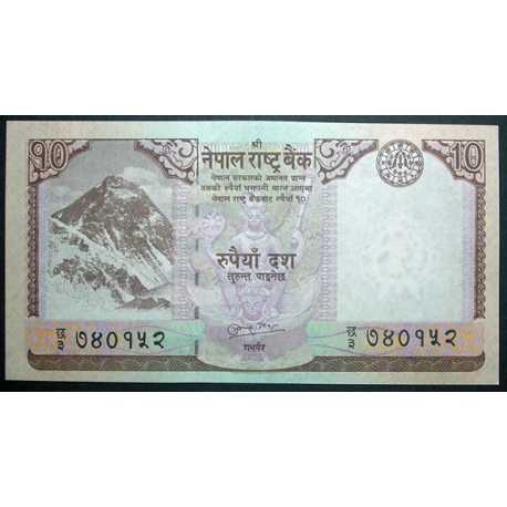 Nepal - 10 Rupees 2008