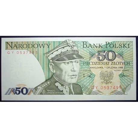 Poland - 50 Zlotych 1988