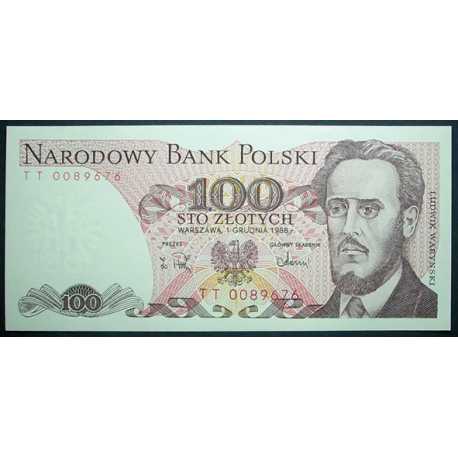 Poland - 100 Zlotych 1988