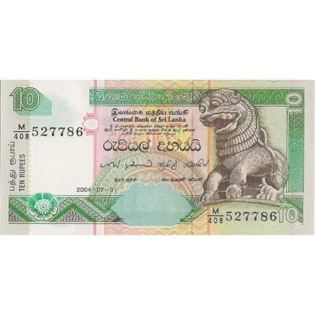 Sri Lanka - 10 Rupees 2004