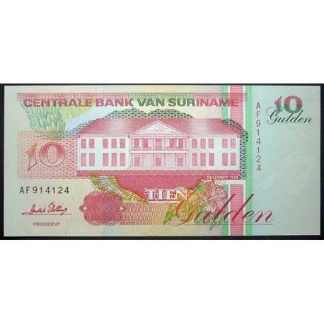 Suriname - 10 Gulden 1996