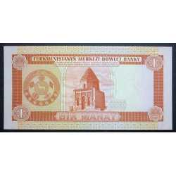 Turkmenistan - 1 Manat 1993