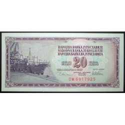 Yugoslavia - 20 Dinara 1978
