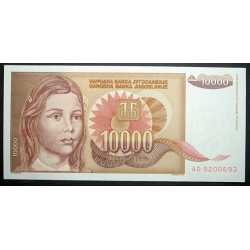 Yugoslavia - 10.000 Dinara 1992