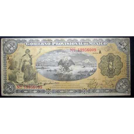 Mexico - 1 Peso 1914 Gobierno Provisional