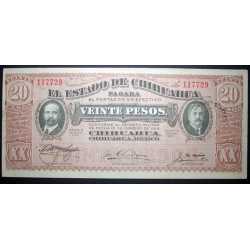 Mexico - 20 Pesos 1915 Chihuahua