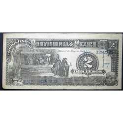 Mexico - 2 Pesos 1916 Gobierno Provisional