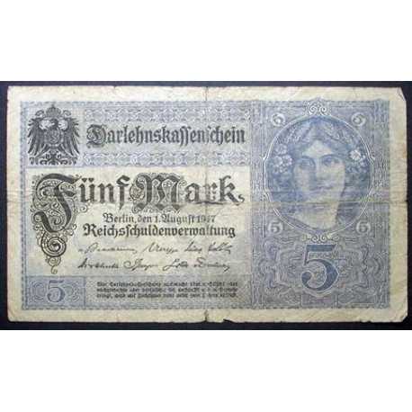 Germany - 5 Mark 1917