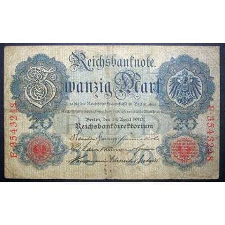 Germany - 20 ReichsMark 1910