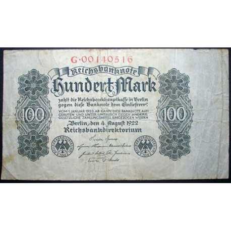 Germany - 100 Mark 1922