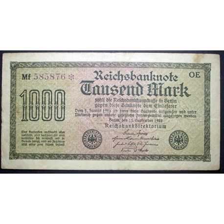 Germany - 1000 Mark 1922