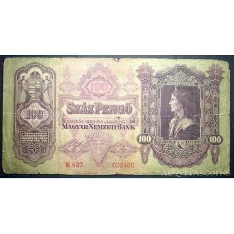 Hungary - 100 Pengo 1930