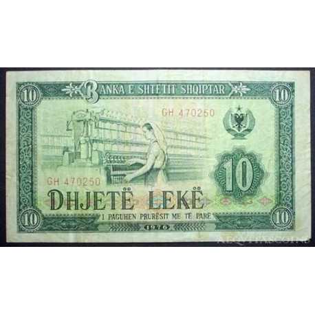 Albania - 10 Leke 1976