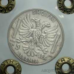 Albania - 5 Lek 1939