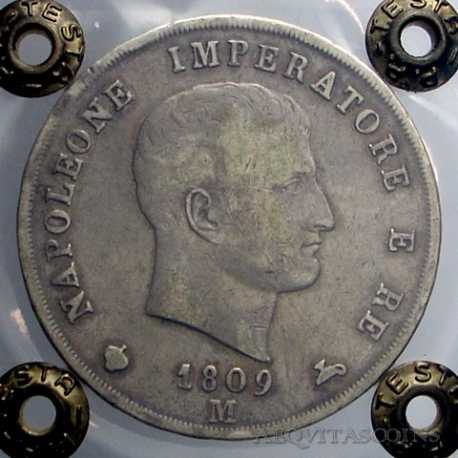 Napoleone I - 5 Lire 1809 M