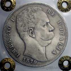 Umberto I - 5 Lire 1879 R