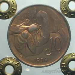 Vitt. Eman. III - 10 Cent 1926
