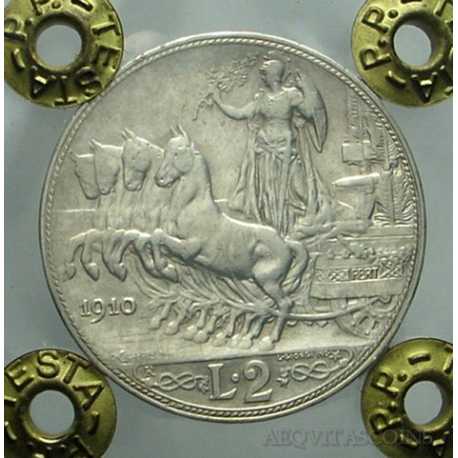 Vitt. Eman. III - 2 Lire 1910 R