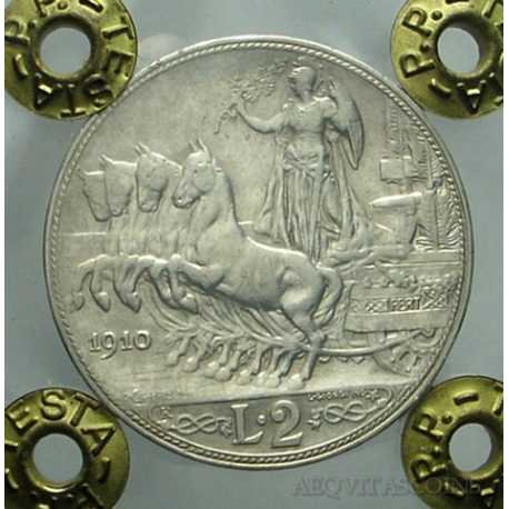 Vitt. Eman. III - 2 Lire 1910 R