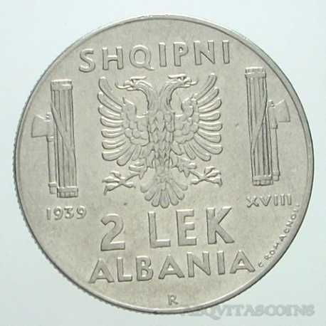 Albania - 2 LEK 1939 Antimagn