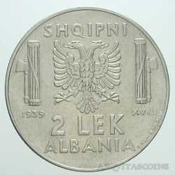 Albania - 2 LEK 1939 Magn