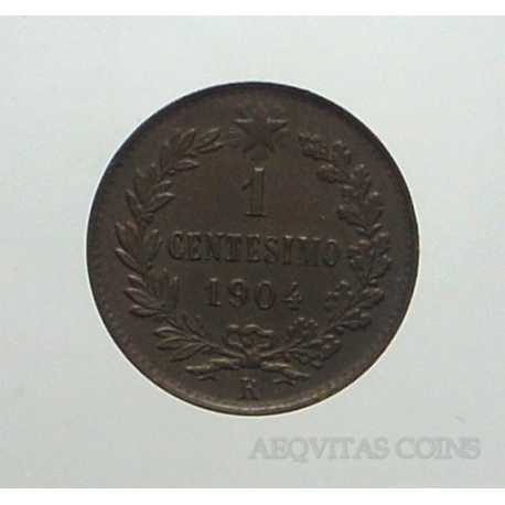 Vitt. Eman. III - 1 Cent 1904