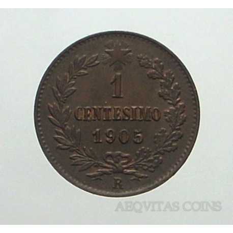 Vitt. Eman. III - 1 Cent 1905