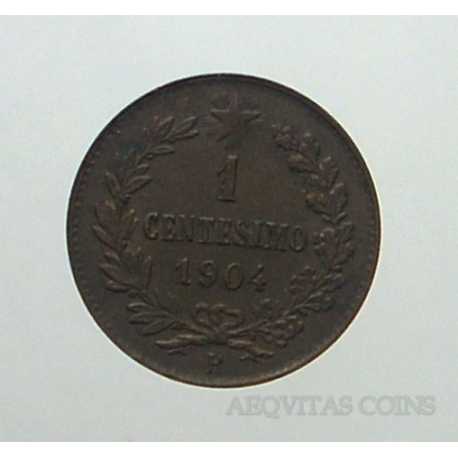 Vitt. Eman. III - 1 Cent 1904