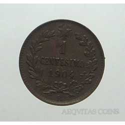 Vitt. Eman. III - 1 Cent 1904