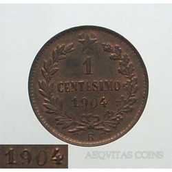 Vitt. Eman. III - 1 Cent 1904 DR