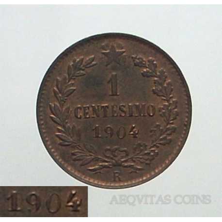 Vitt. Eman. III - 1 Cent 1904 DR