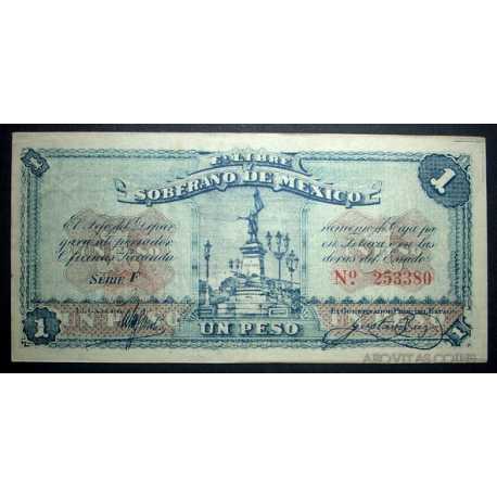 Mexico - 1 Peso 1915 Soberano