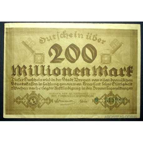 Germany - 200.000.000 Mark 1924