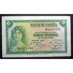 Espana - 5 Pesetas 1935