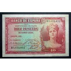 Espana - 10 Pesetas 1935