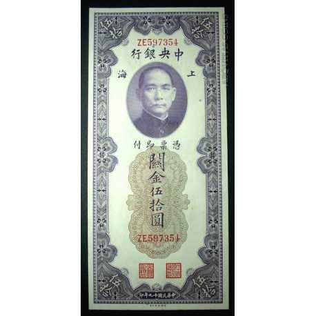 China - 50 Customs 1930