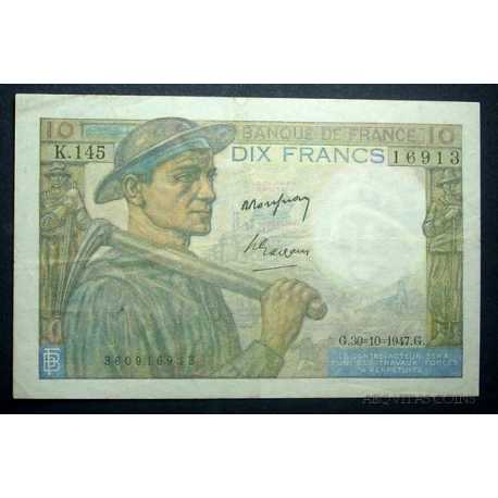France - 10 Francs 1947