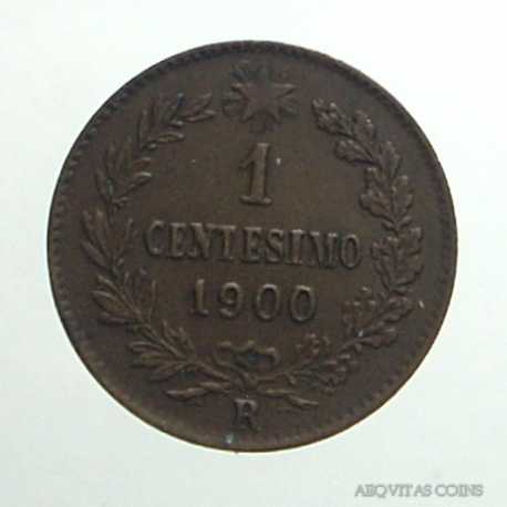 Umberto I - 1 Cent 1900
