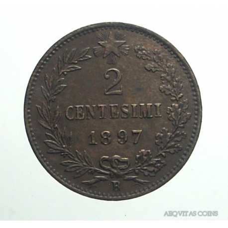 Umberto I - 2 Cent 1897