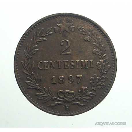 Umberto I - 2 Cent 1897