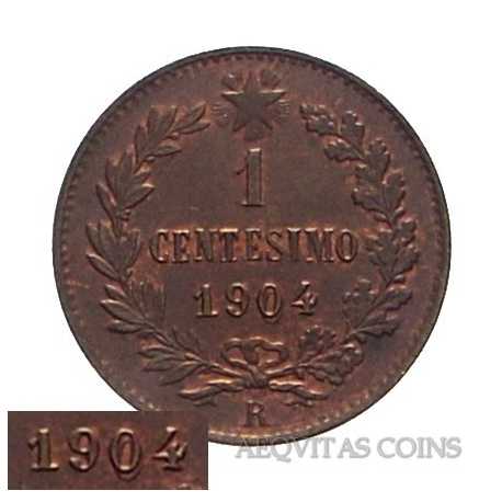 Vitt. Eman. III - 1 Cent 1904 0R