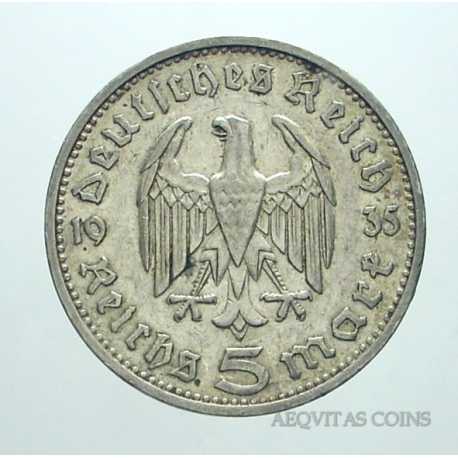 Germany - 5 ReichsMark 1935 F