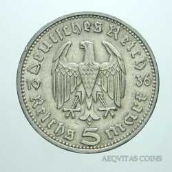 Germany - 5 ReichsMark 1936 A