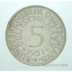 Germany - 5 Mark 1951 F