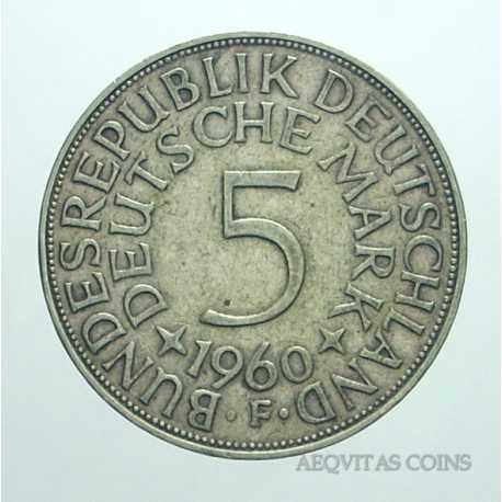 Germany - 5 Mark 1960 F