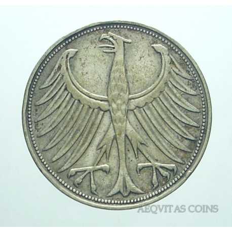 Germany - 5 Mark 1951 J