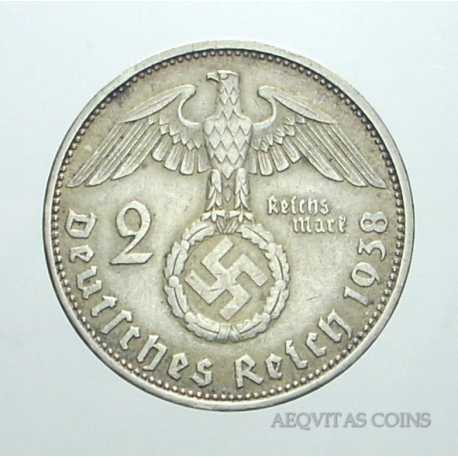 Germany - 2 ReichsMark 1938 A